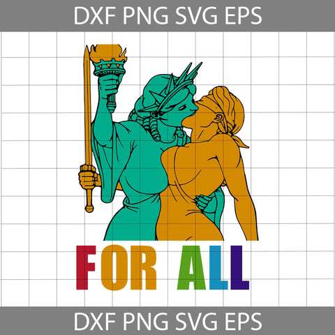 LGBT Liberty And Justice For All LGBT Pride Svg, LGBT Svg, Cricut File, Clipart, Svg, Png, Eps, Dxf