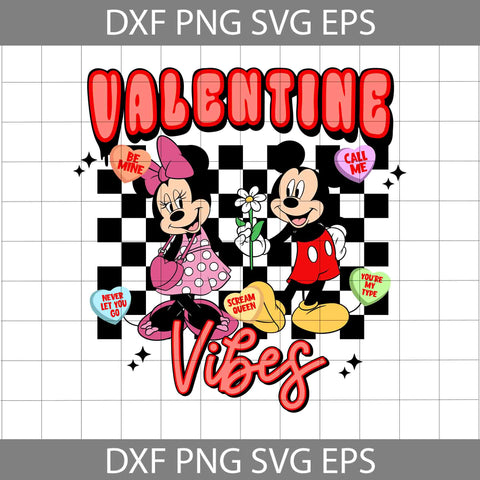 Mouse Couple Svg, Mouse Svg, Cartoon Svg, Valentine's Day Svg, Cricut File, Clipart, Svg, Png, Eps, Dxf