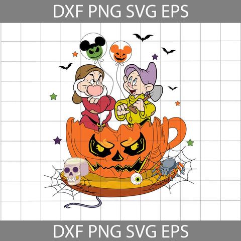 Cartoon Svg, Halloween Svg, Cricut File, Clipart, Svg, Png, Eps, Dxf