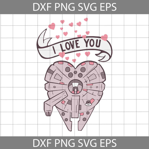 I Love You Svg,  Valentine's Day Svg, Cricut File, Clipart, Svg, Png, Eps, Dxf