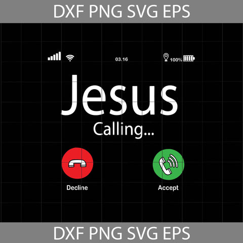 Jesus Calling Svg, Christmas Svg, Jesus Svg, Christian Svg, Christmas Svg, Gift Svg, Cricut File, Clipart, Svg, Png, Eps, Dxf