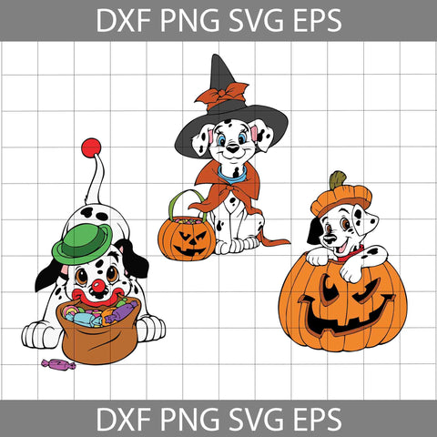 101 Dalmatians svg, Halloween Svg, Bundle, Cricut File, Clipart, Svg, Png, Eps, Dxf